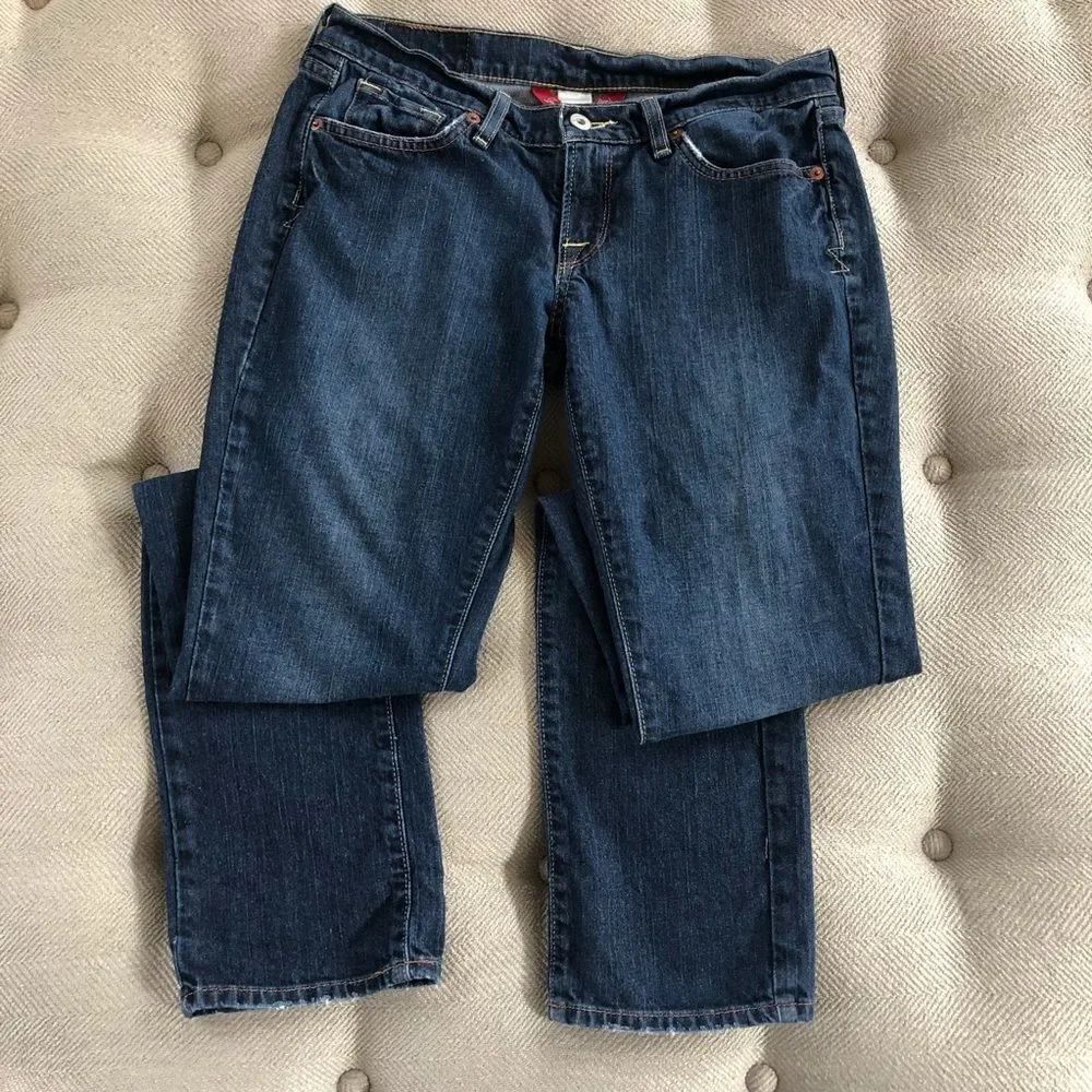 Lucky BrandâZoe Straight Hipster Wash Jeans 28x33